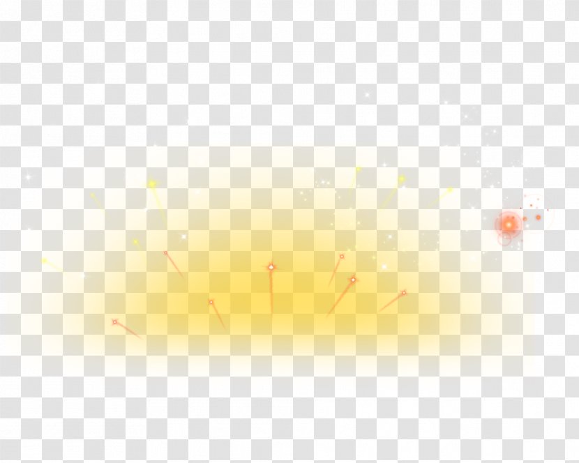 Yellow Angle Pattern - The Fireworks Transparent PNG