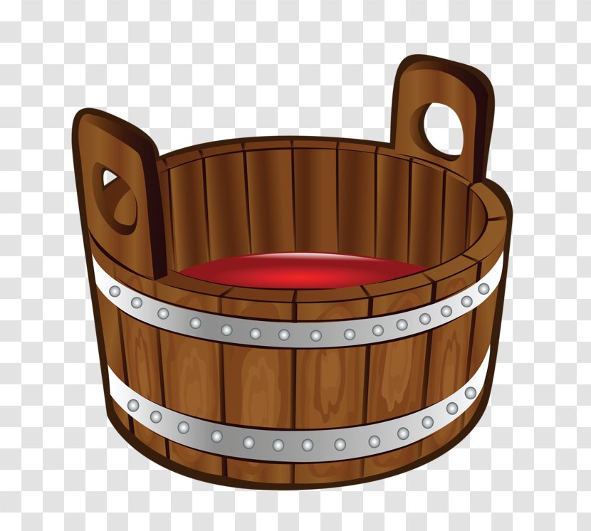Wood Barrel Paint - Bucket Cask Transparent PNG