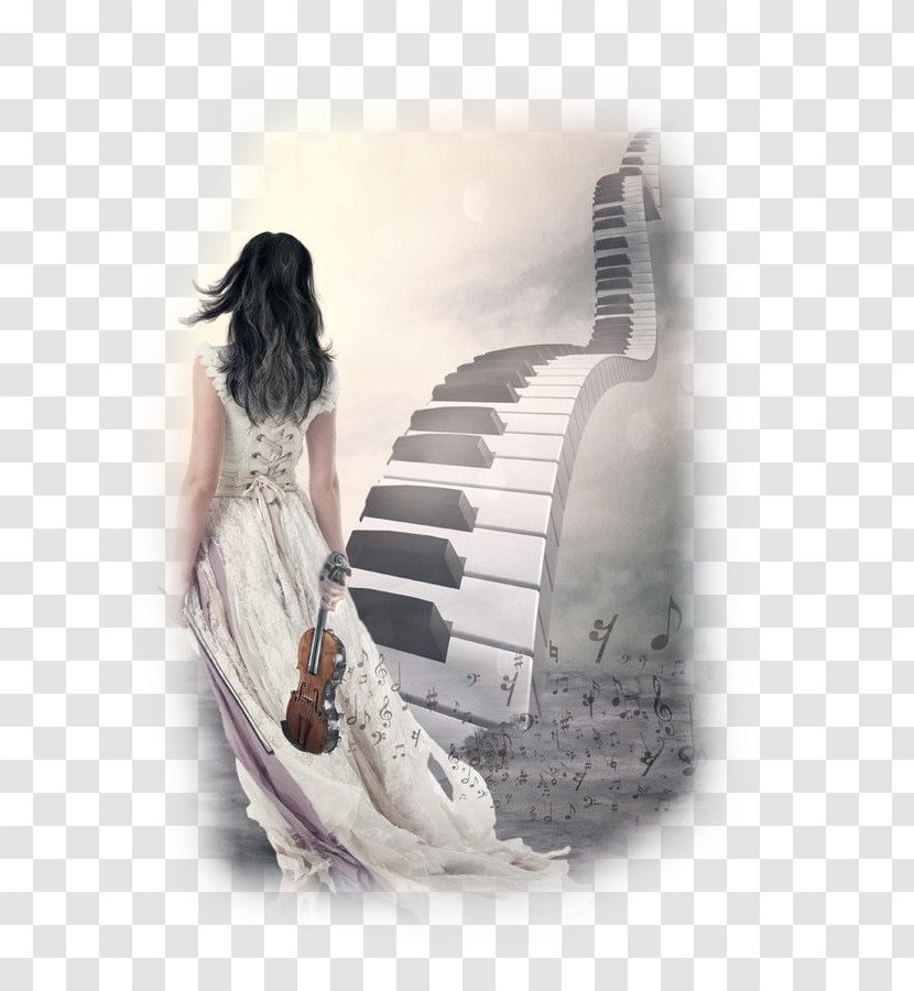 Piano Musician Orchestra Musical Instruments - Heart - Paino Transparent PNG