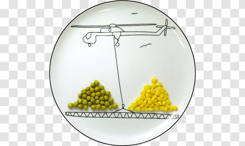 Plate Food Designer Art Transparent PNG
