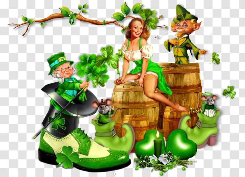 Cartoon Tree Legendary Creature - St. Patrick's Tradition Transparent PNG