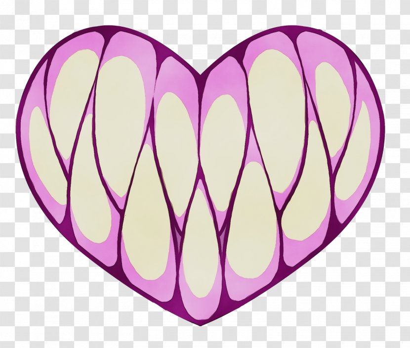 Art Heart - Petal - Magenta Transparent PNG