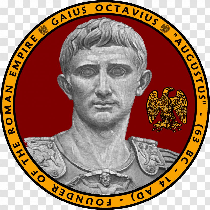 Augustus Roman Empire T-shirt Legion 63 BC - History - Tshirt Transparent PNG