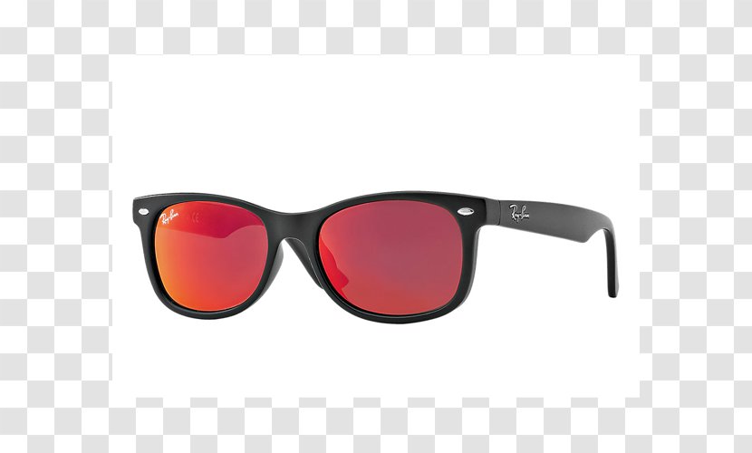 Ray-Ban Wayfarer Aviator Sunglasses - Red Transparent PNG