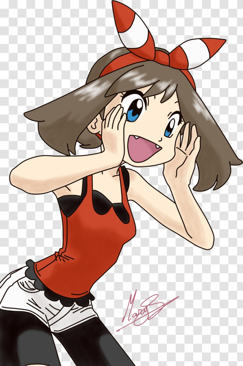 Pokémon Omega Ruby And Alpha Sapphire May Adventures - Heart - Watercolor Transparent PNG