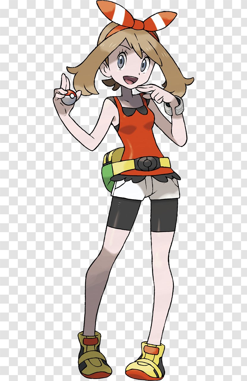 Pokémon Omega Ruby And Alpha Sapphire Emerald May - Pok%c3%a9mon Trainer - Joint Transparent PNG