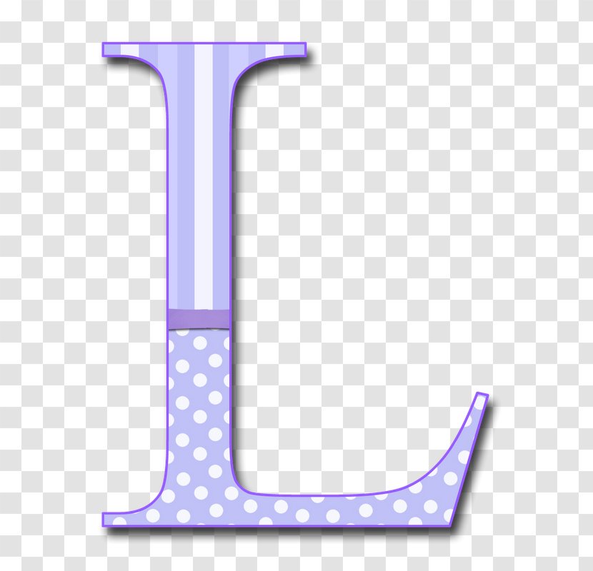 Letter Case Alphabet - Purple - L Transparent PNG