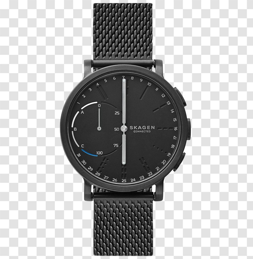 Skagen Hagen Connected Denmark Smartwatch Strap - Water Resistant Mark - Watch Transparent PNG