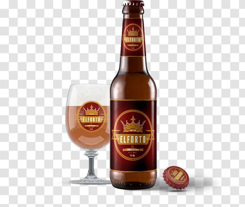 Ale Beer Bottle Apple Cider - Liqueur Transparent PNG