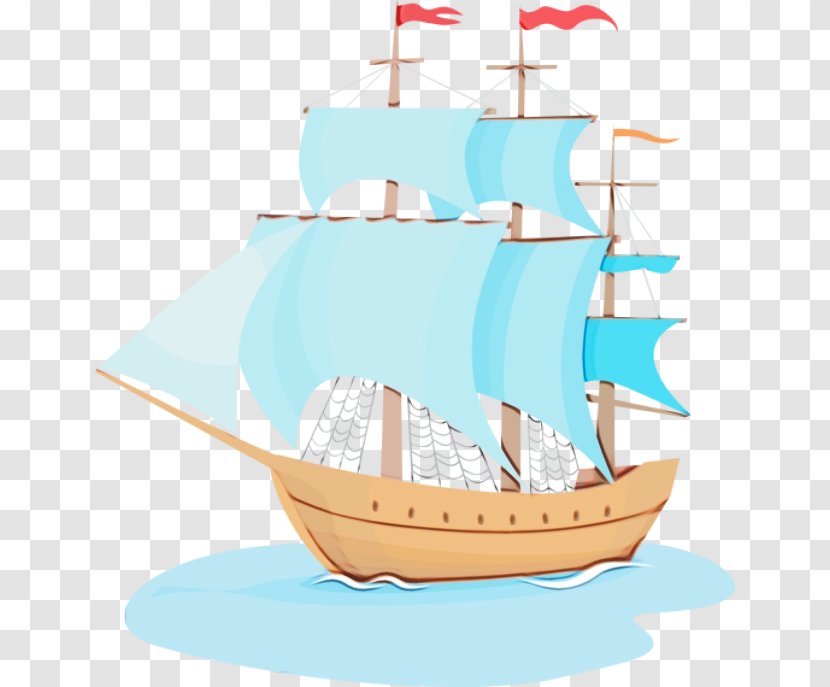 Vehicle Sailing Ship Clip Art Boat Sail - Watercraft Transparent PNG