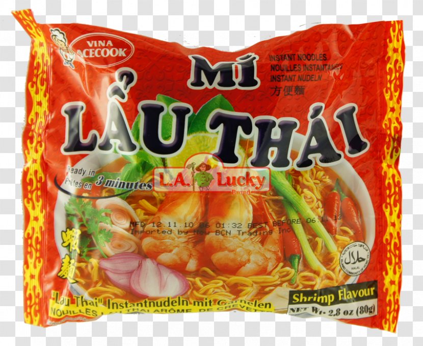 Instant Noodle Thai Suki Indomie Cuisine Food - Snack - Tom Yum Kung Transparent PNG