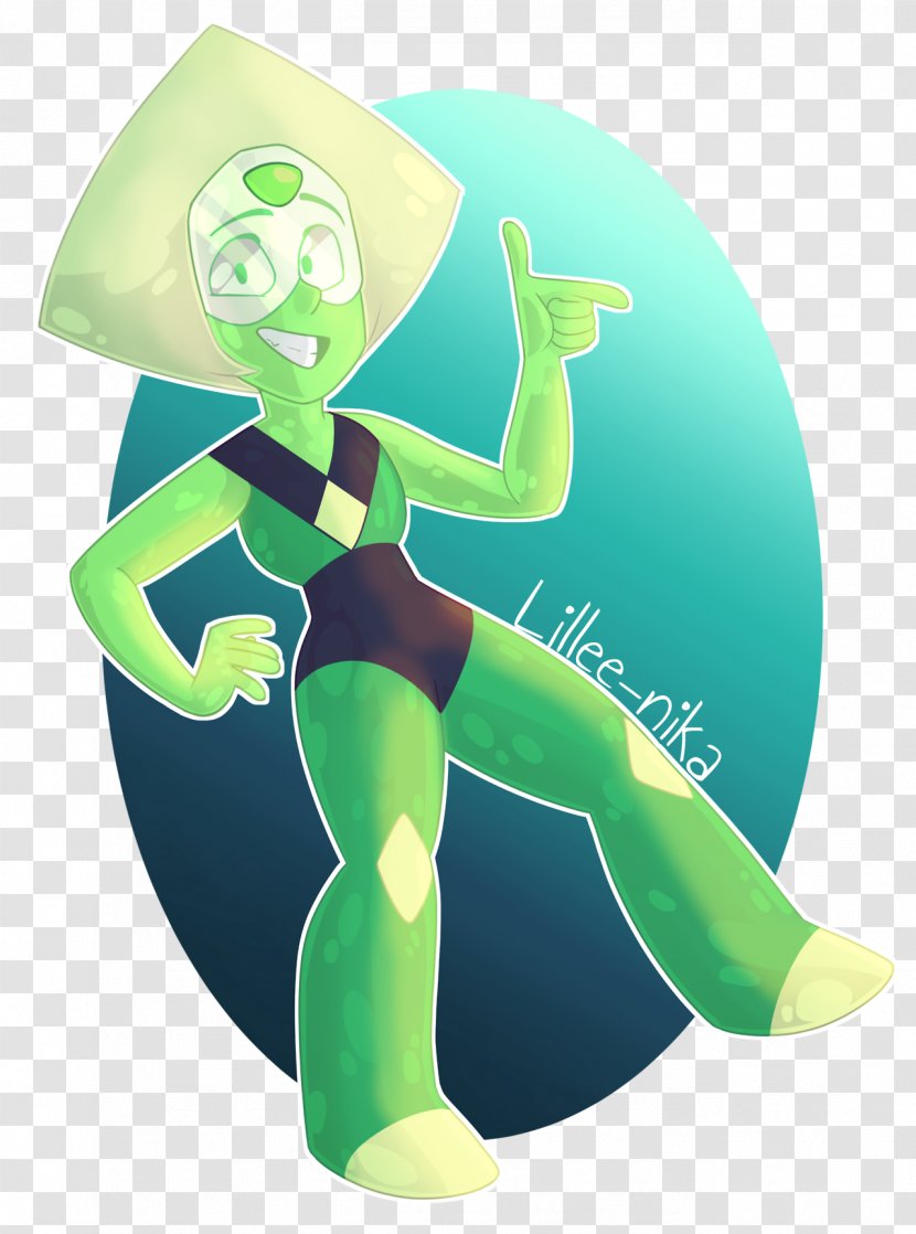 Green Figurine Cartoon Organism Transparent PNG