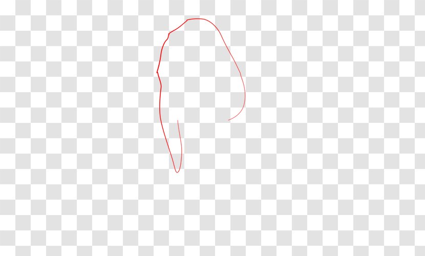 Line Angle - Ear - Bunny Drawing Transparent PNG