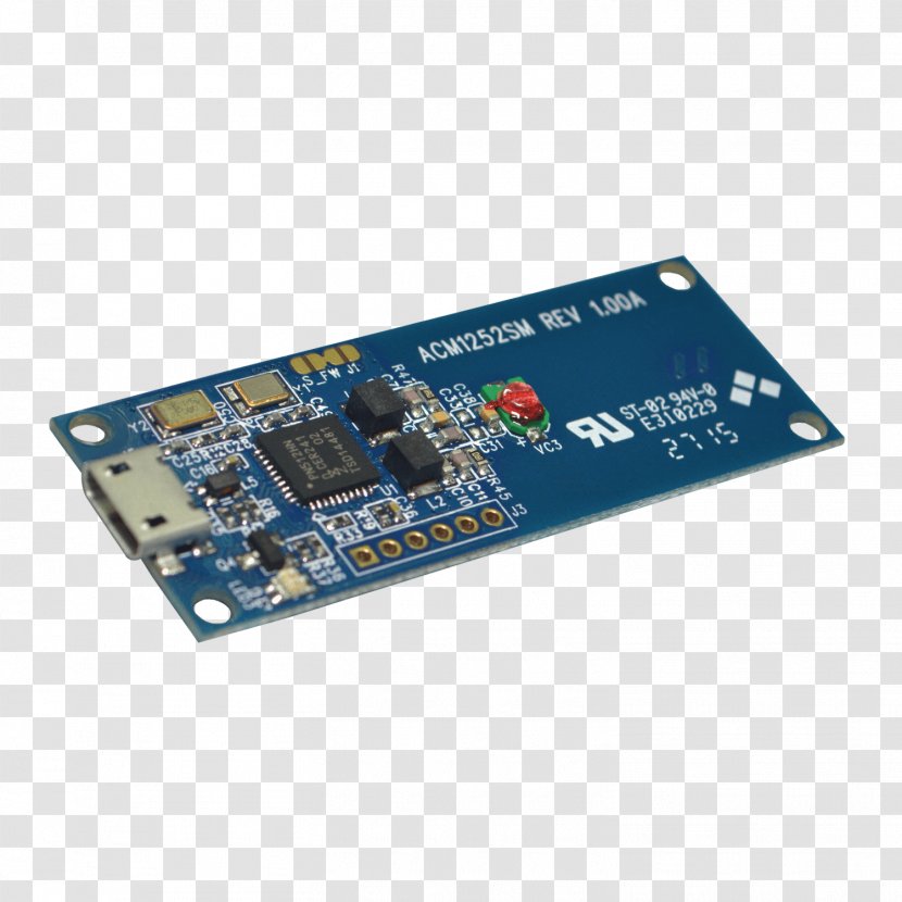 Microcontroller Near-field Communication Device Driver Radio-frequency Identification Smart Card - Module Transparent PNG