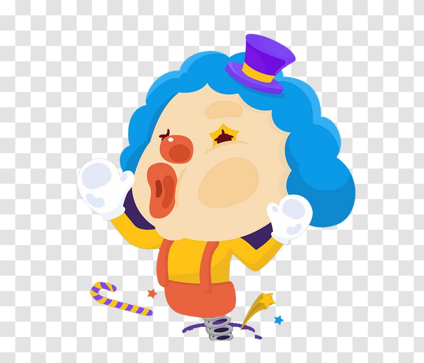 April Fools Day Clown Cartoon - Nose Transparent PNG