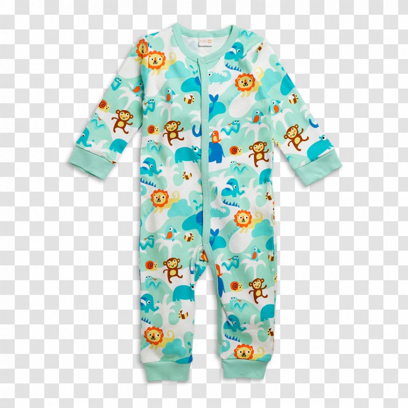 Baby & Toddler One-Pieces Pajamas Sleeve Dress Bodysuit - Infant - Swimming Pool Transparent PNG