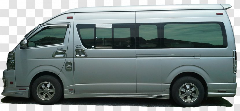 Toyota HiAce Minivan Minibus Kanchanaburi Compact Van - Taxi Transparent PNG