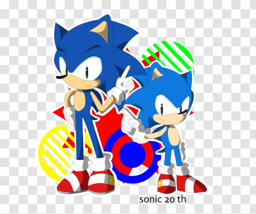 Illustration Anniversary Image DeviantArt Google Doodle - Technology - Sonic The Hedgehog 10th Transparent PNG