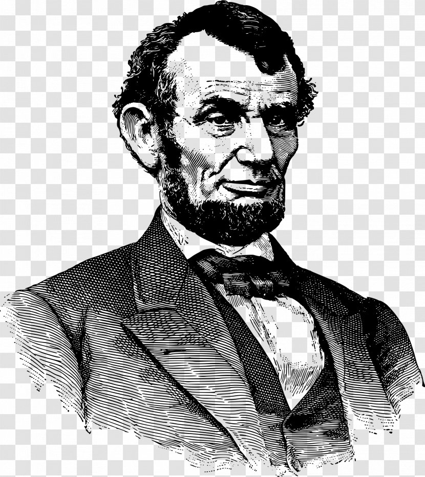 Abraham Lincoln United States First Reading Of The Emancipation Proclamation President Clip Art - Head Transparent PNG