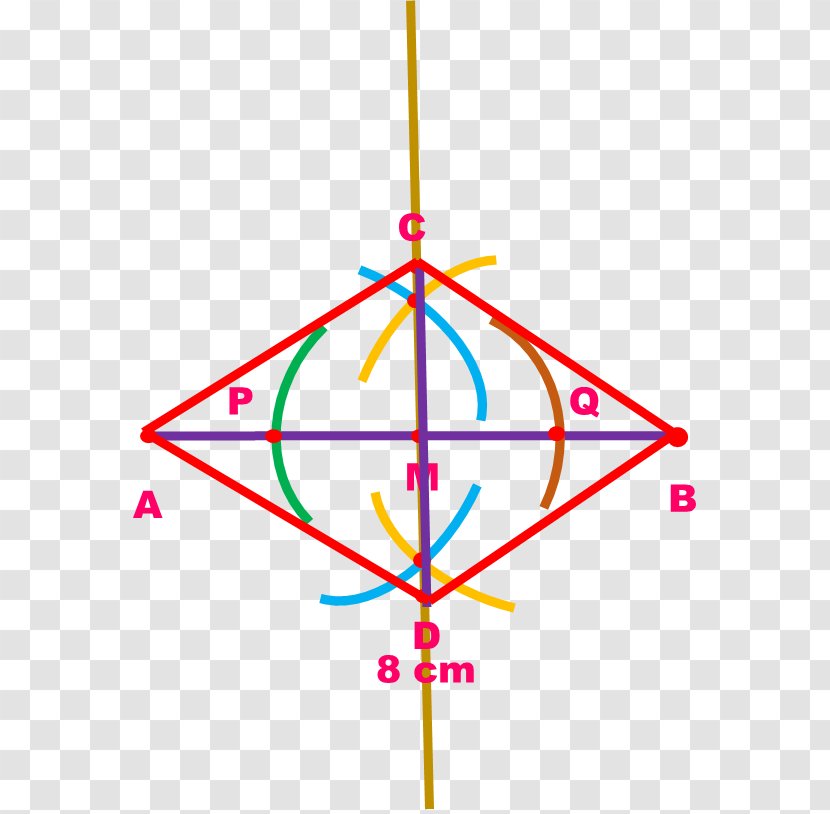 Rhombus Angle Regular Polygon Area - Triangle Transparent PNG