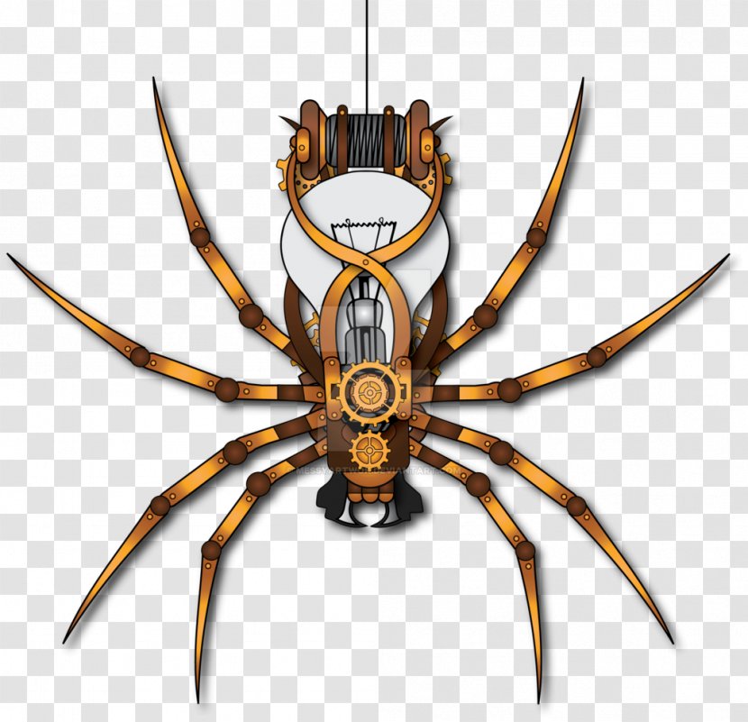 Spider-Man Steampunk Crab Image - Membrane Winged Insect - Spider Transparent PNG