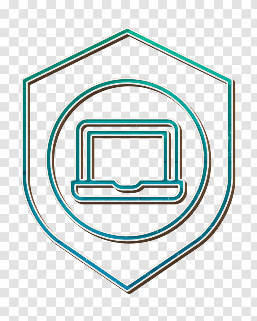 System Icon Laptop Icon Cyber Icon Transparent PNG