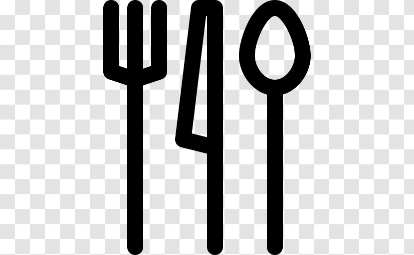 Cutlery - Text - Icon Transparent Transparent PNG