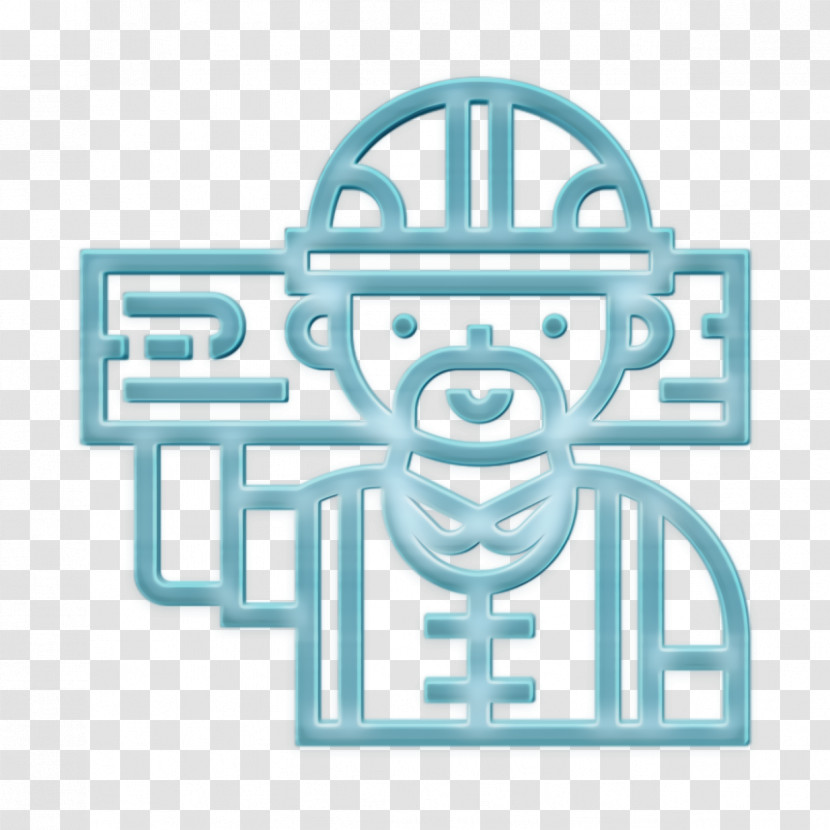Worker Icon Construction Worker Icon Carpenter Icon Transparent PNG