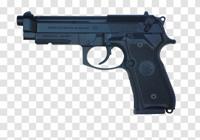 Beretta M9 Airsoft Guns Pistol Blowback Transparent PNG