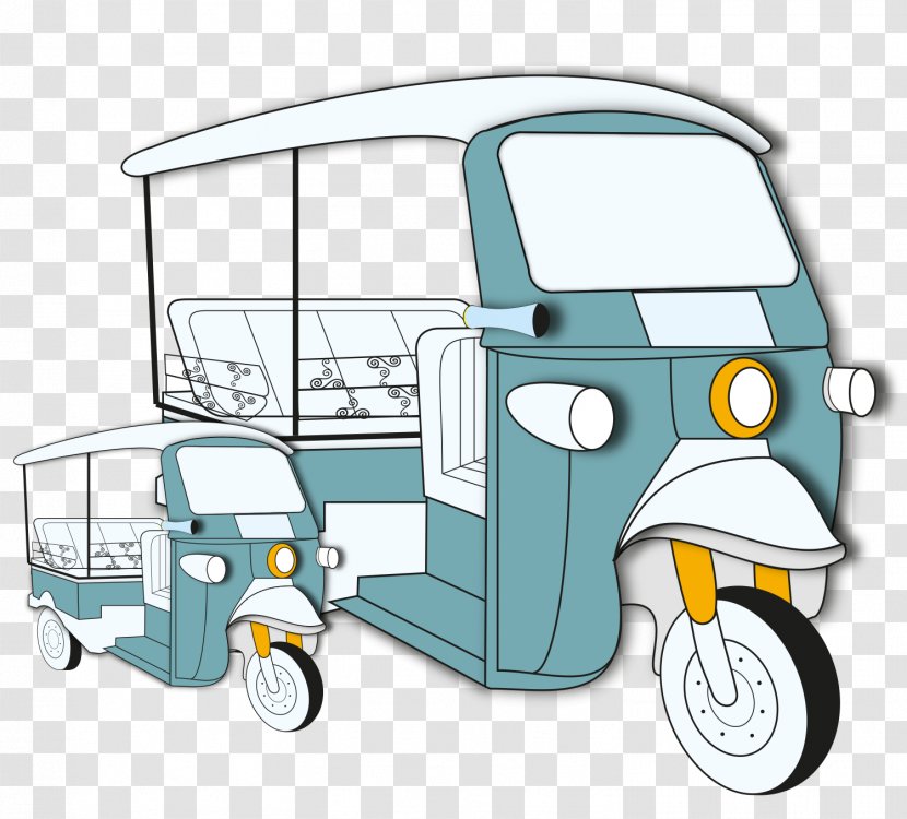 Auto Rickshaw Carnac Stones Tricycle - Cart Transparent PNG