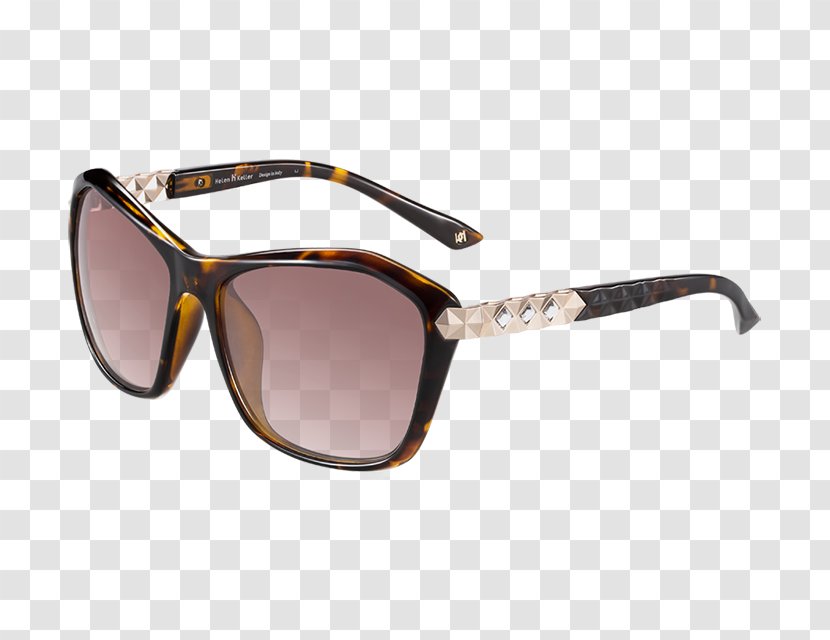 Sunglasses Ray-Ban Chris Fashion - Brown - Helen Keller Transparent PNG