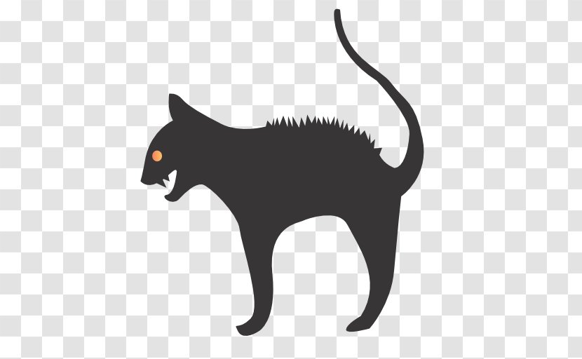 Snout Wildlife Puma Silhouette Small To Medium Sized Cats - Halloween Film Series - Cat Transparent PNG