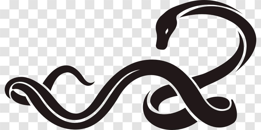 Snake Tattoo Clip Art - Text Transparent PNG