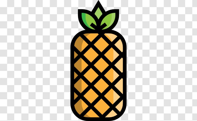 Fruit ICO Icon - Cartoon Pineapple Transparent PNG