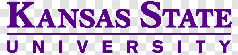 Kansas State University Logo Brand Font Purple - Violet Transparent PNG
