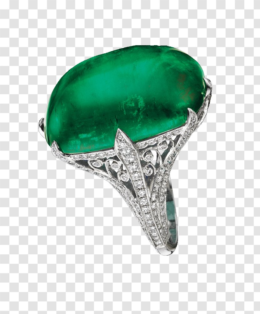 Emerald Turquoise Silver Diamond Transparent PNG