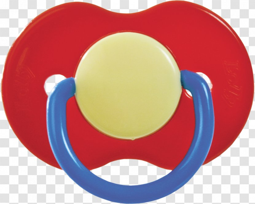 Pacifier Child Infant Suction Speech Therapy - Red Transparent PNG