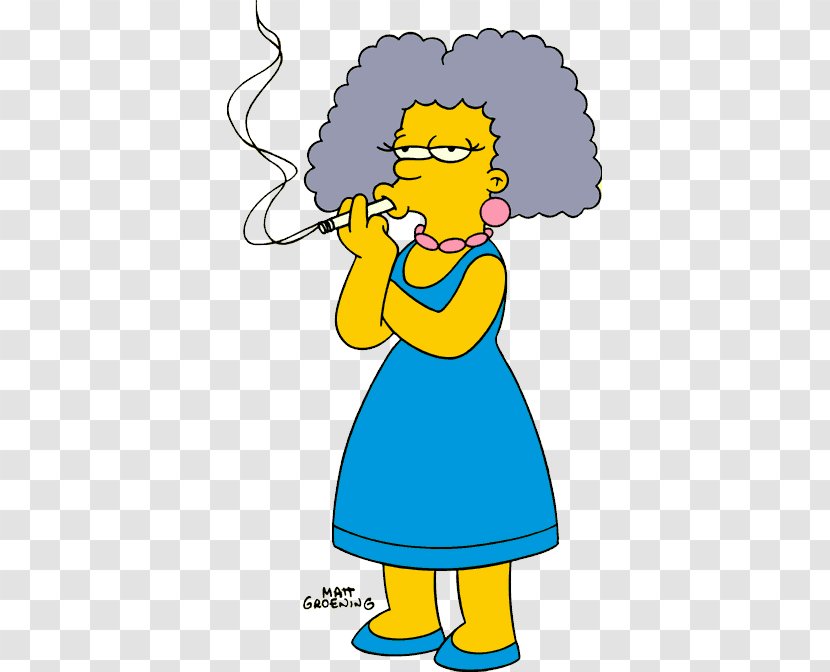 Patty Bouvier Selma Marge Simpson Bart Homer Transparent PNG