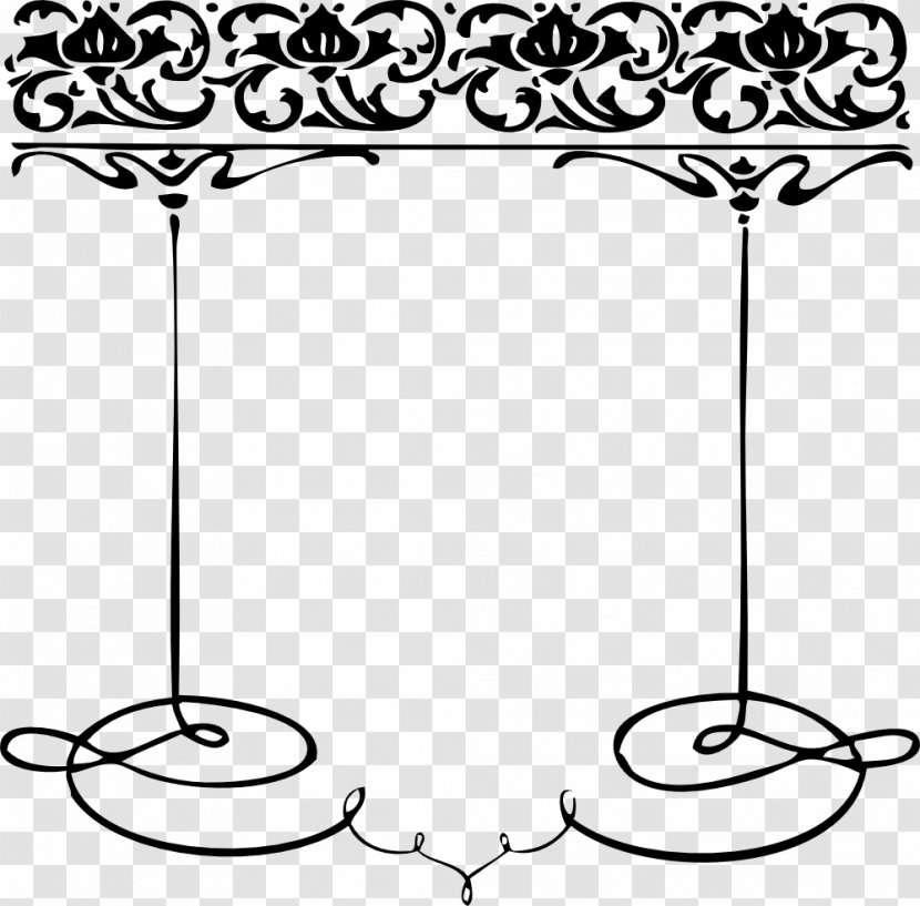Borders And Frames Picture Clip Art - Monochrome Photography - Taobao Label Decorative Patterns Transparent PNG