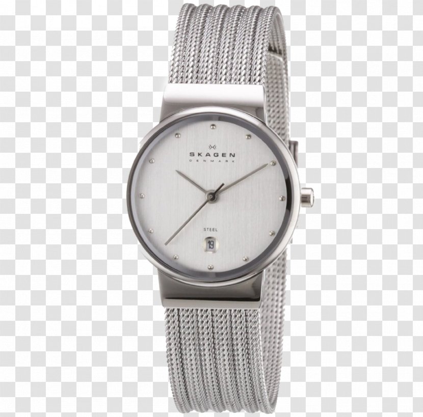 Skagen Signatur Connected Hybrid Smartwatch SKT Denmark Jewellery Women's Anita Mirror - Brand - Watch Transparent PNG