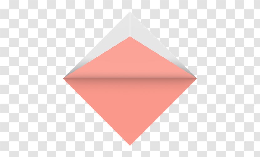 Paper Diagonal Origami Angle Square - Container - PAPER BASKET Transparent PNG