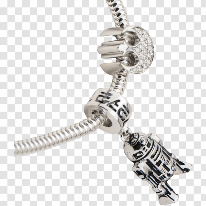 Jewellery Silver Charms & Pendants Clothing Accessories Chain - R2d2 Transparent PNG