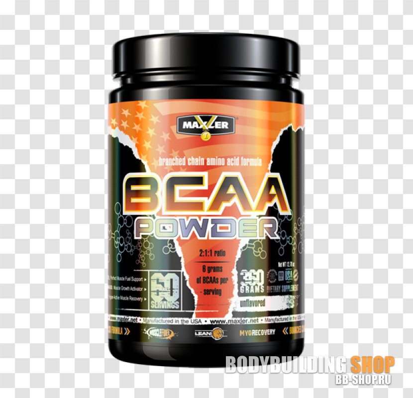 Branched-chain Amino Acid Muscle Tissue Bodybuilding Supplement MaxLer - Powder - Bcaa Transparent PNG