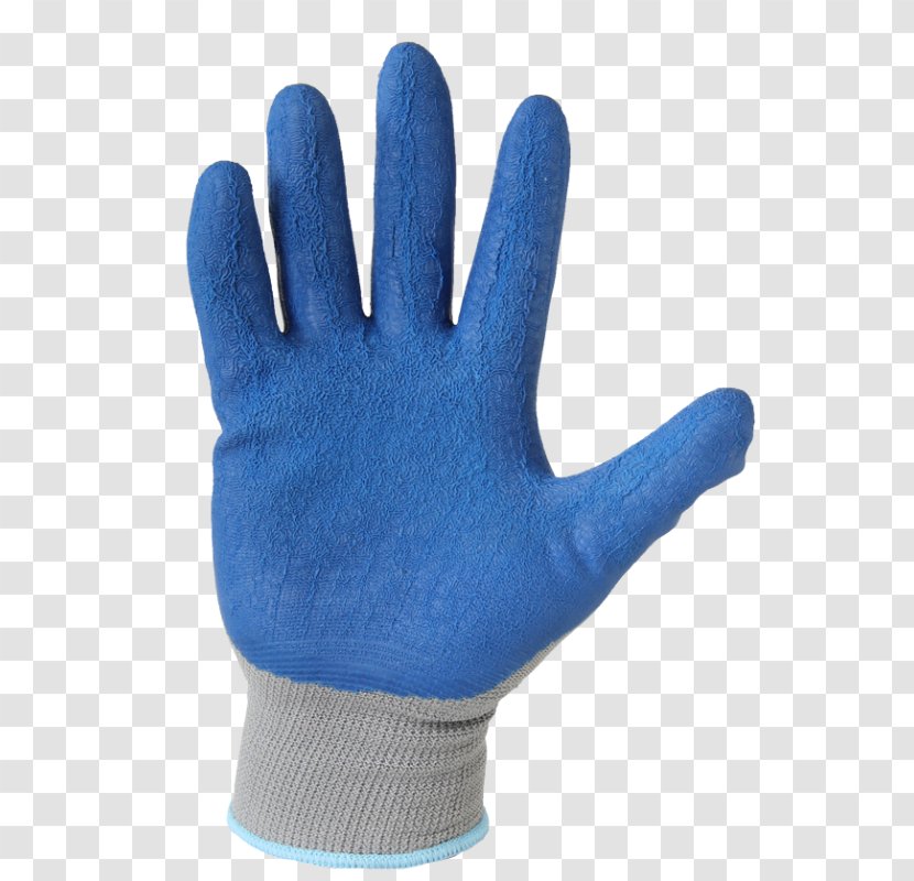 Finger Cobalt Blue Glove Product - Latex Gloves Transparent PNG