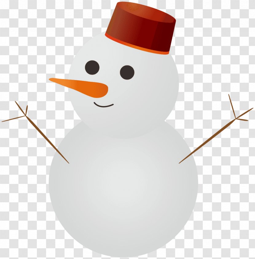 Snowman Christmas Day Illustration Image - Weather Forecasting Transparent PNG