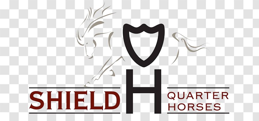 American Quarter Horse Association Logo Shield H Horses Foal - Tree Transparent PNG