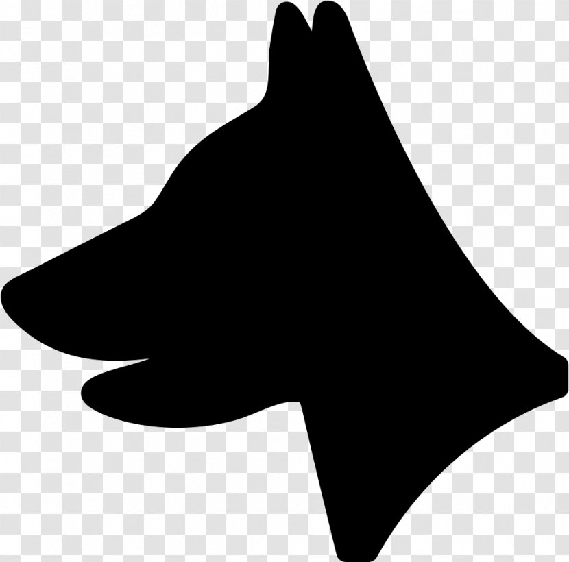 Dog Pet - Black - Chin Vector Transparent PNG