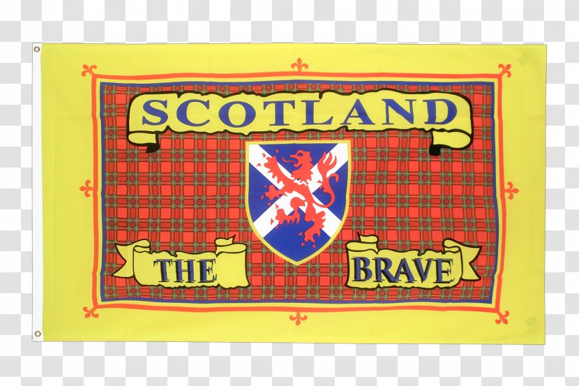 Scotland The Brave Flag Of Fahne - Length Transparent PNG