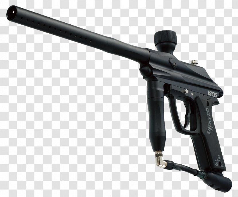 Paintball Guns Azodin Kaos Gun Pistol Tippmann - Weapon - Air Transparent PNG