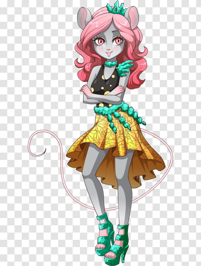 Ghoul Monster High Doll Toy - Cartoon - Sparks Transparent PNG